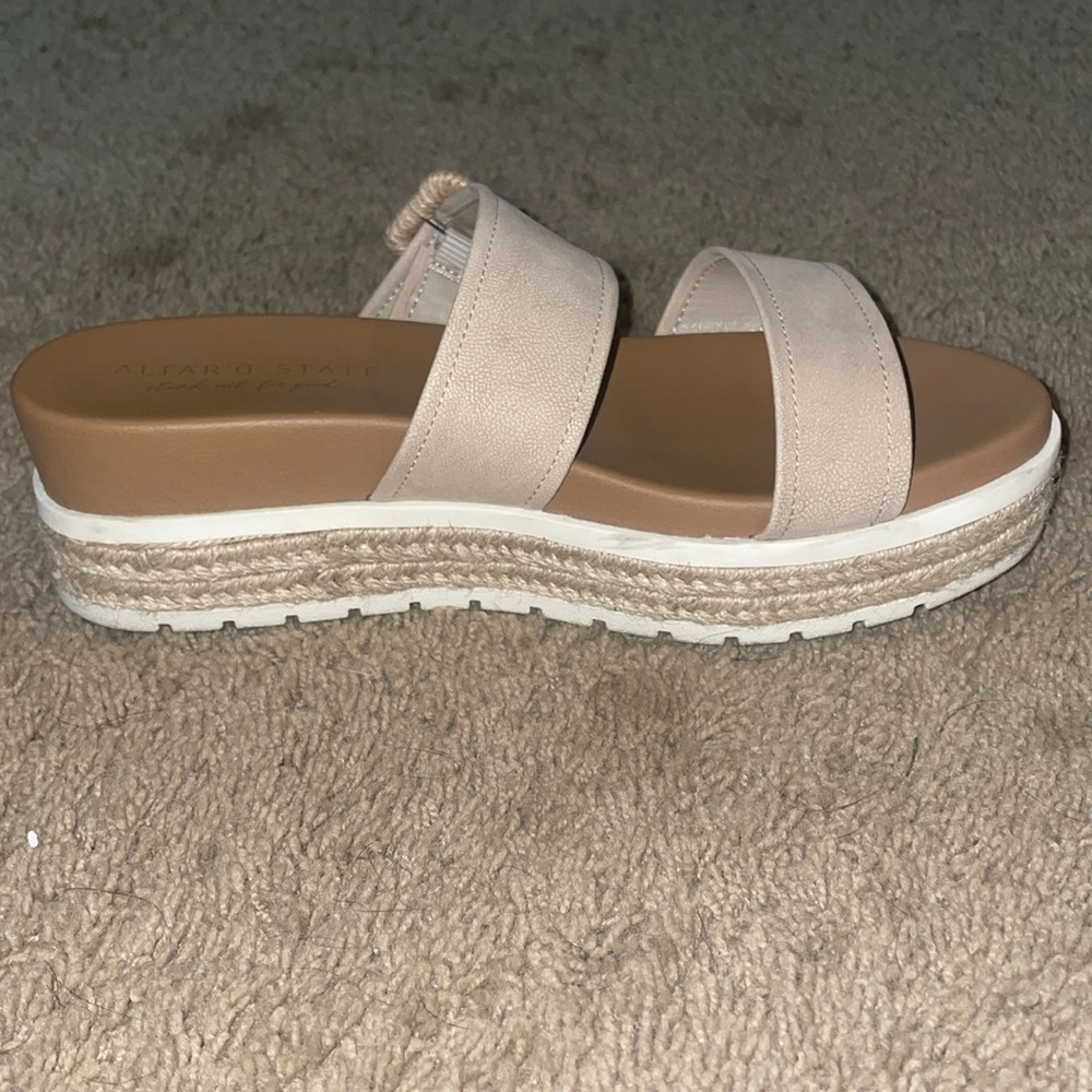 Alted state sandals